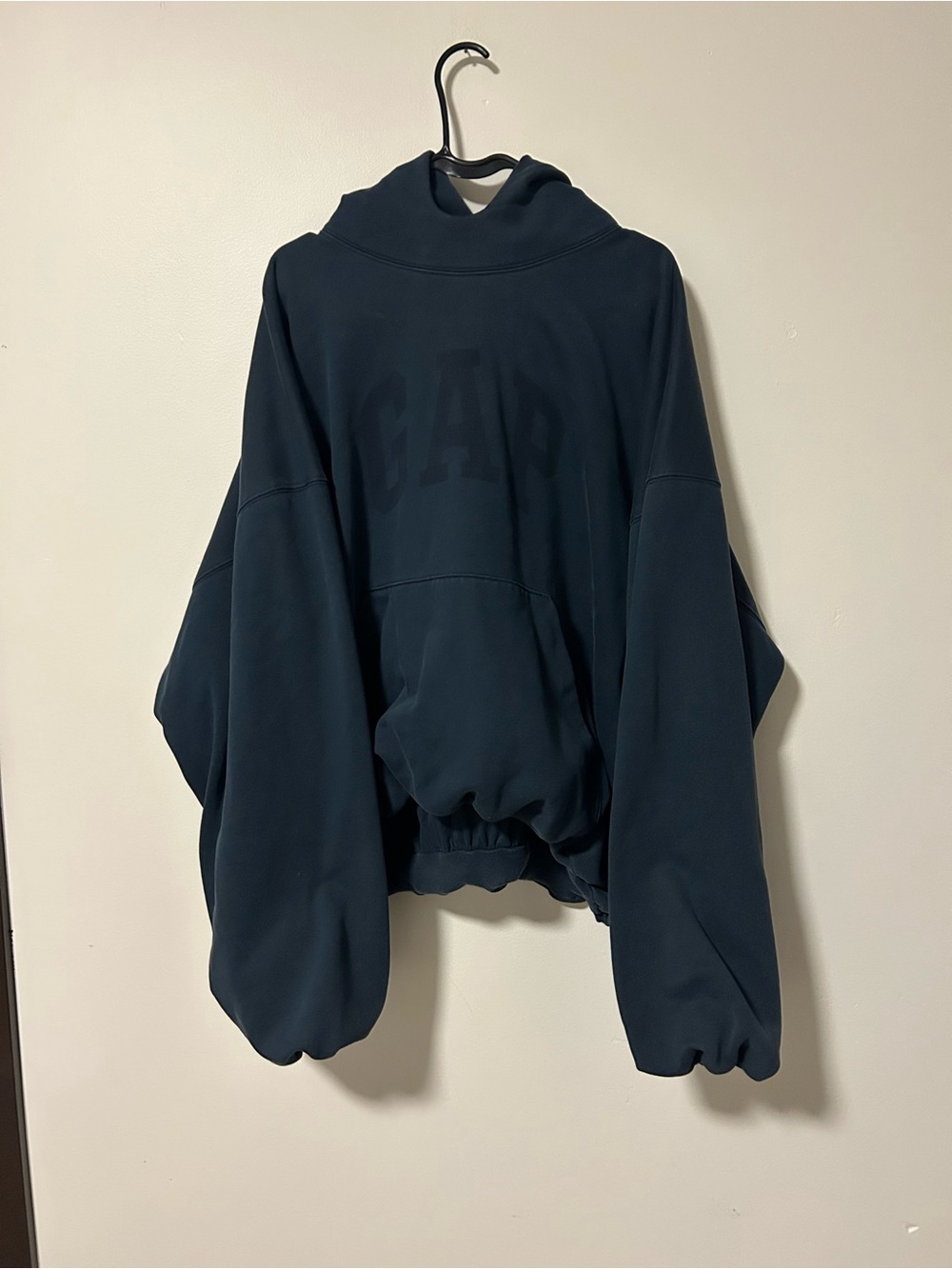 GAP YEEZY Navy Oversized Hoodie Sweater
